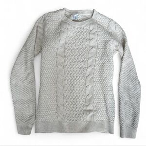 Croft & Barrow Women’s Cream Cable Knit Sweater